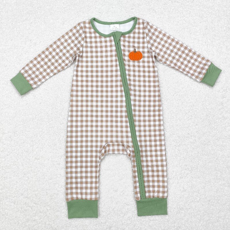 Cotton Baby Onesies Zipper - 8.19y Boys Thanksgiving baby romper wholesale