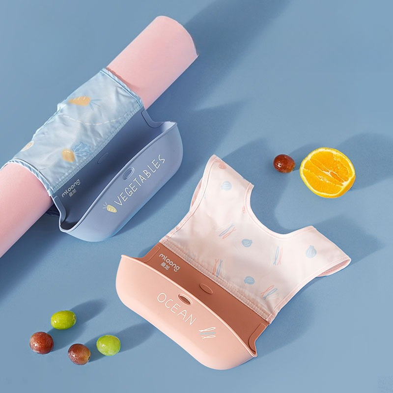 Children's Waterproof Bib Baby - đánh giá và giá Waterproof Baby Bibs Silicone