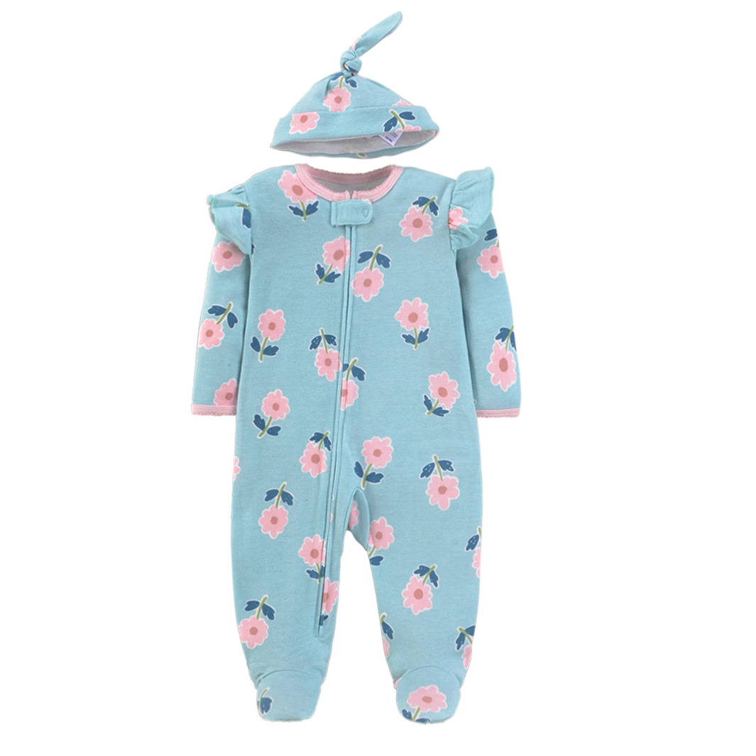 Newborn Baby Pure Cotton Rompe - đánh giá và giá Cotton Baby Onesies Zipper