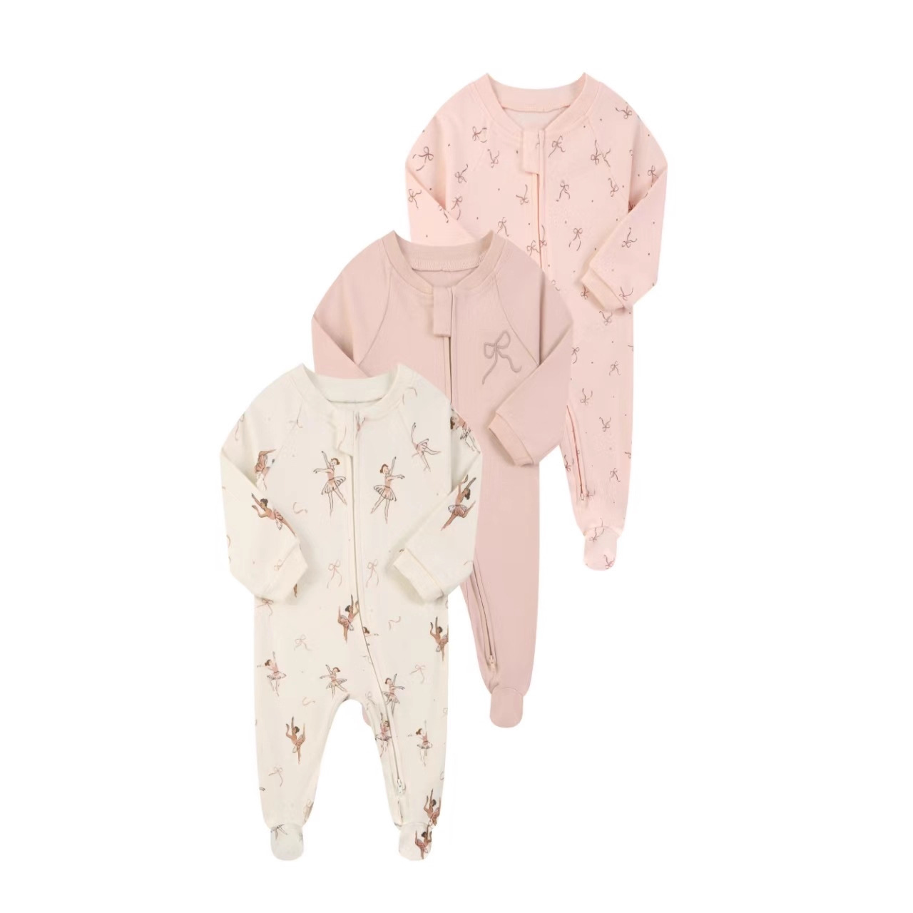 Somenie Spring Autumn Long Sle - đánh giá và giá Cotton Baby Onesies Zipper