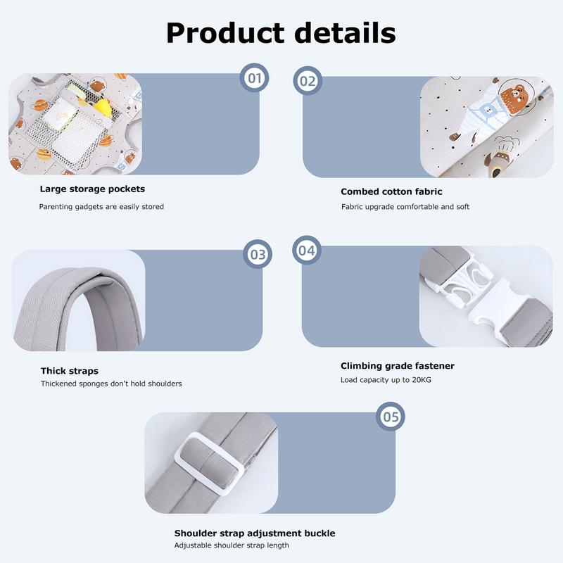 Portable Baby Carrier Bag Ergo - đánh giá và giá Ergonomic Baby Carrier Newborn To Toddler