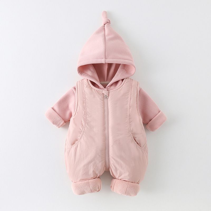 Winter Thickened Cotton Baby R - đánh giá và giá Cotton Baby Onesies Zipper