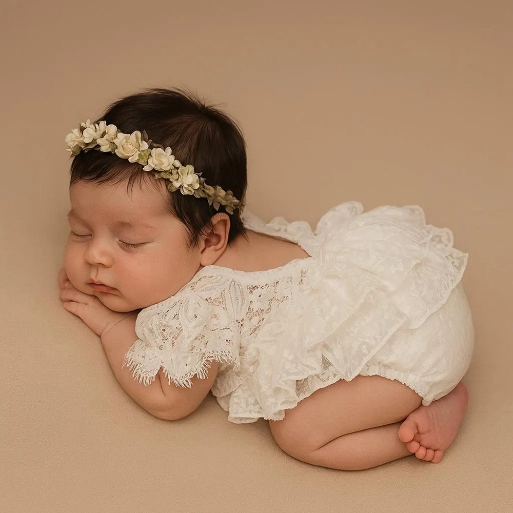 Newborn Photography Outfit Gir - đánh giá và giá Newborn Baby Girl Romper Floral