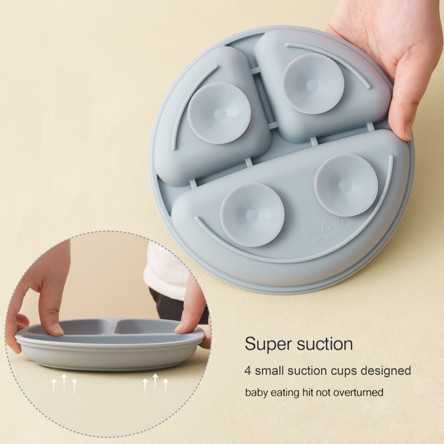 5Pcs Baby Silicone Feeding Set - đánh giá và giá Waterproof Baby Bibs Silicone