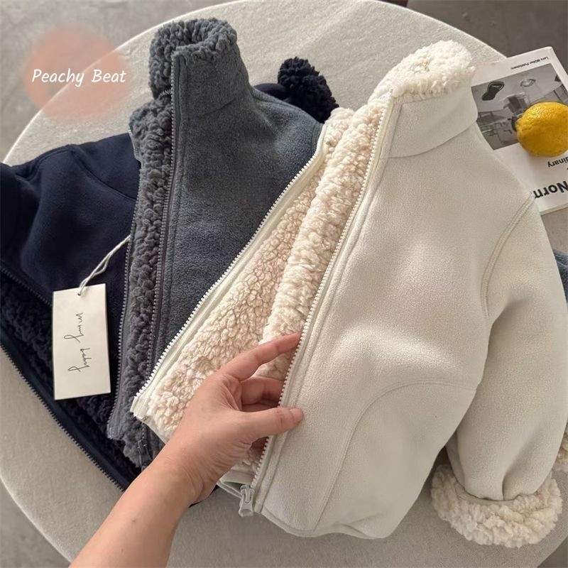 Fashion Baby Girl Boy Faux Fur - đánh giá và giá Toddler Boy Winter Fleece Jacket