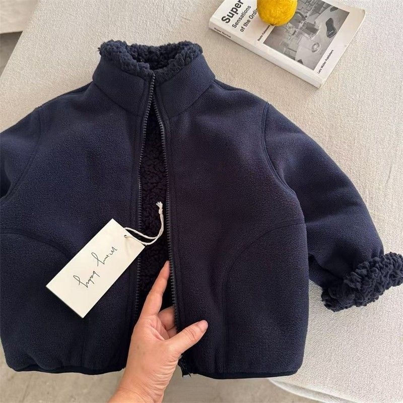 Fashion Baby Girl Boy Faux Fur - đánh giá và giá Toddler Boy Winter Fleece Jacket