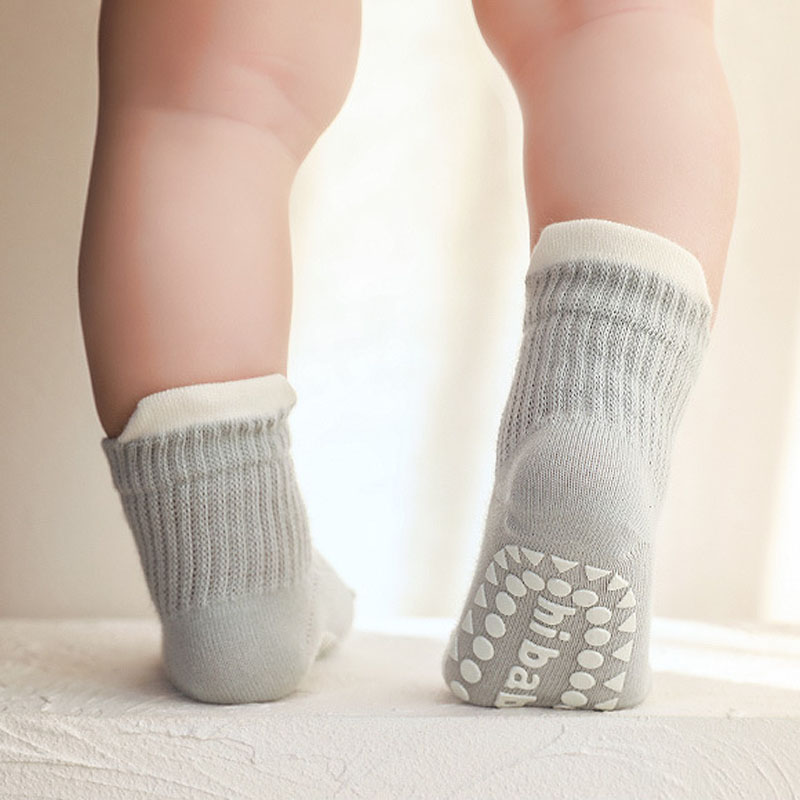3 Pairs Kids Cotton Socks Boys - đánh giá và giá Unisex Baby Socks Non Slip