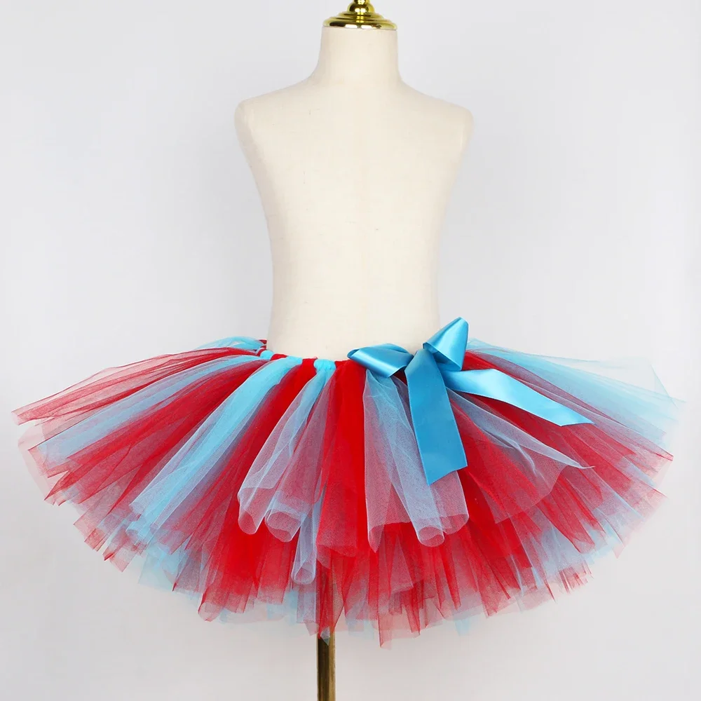 Red Blue Striped Thing Costume - đánh giá và giá Toddler Girl Tulle Party Dress