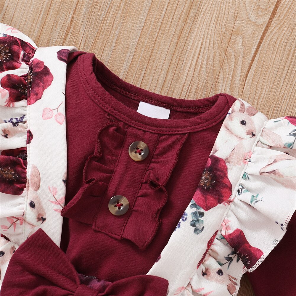 0-24 Months Newborn Baby Girl  - đánh giá và giá Newborn Baby Girl Romper Floral