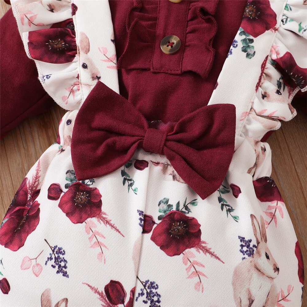 0-24 Months Newborn Baby Girl  - đánh giá và giá Newborn Baby Girl Romper Floral