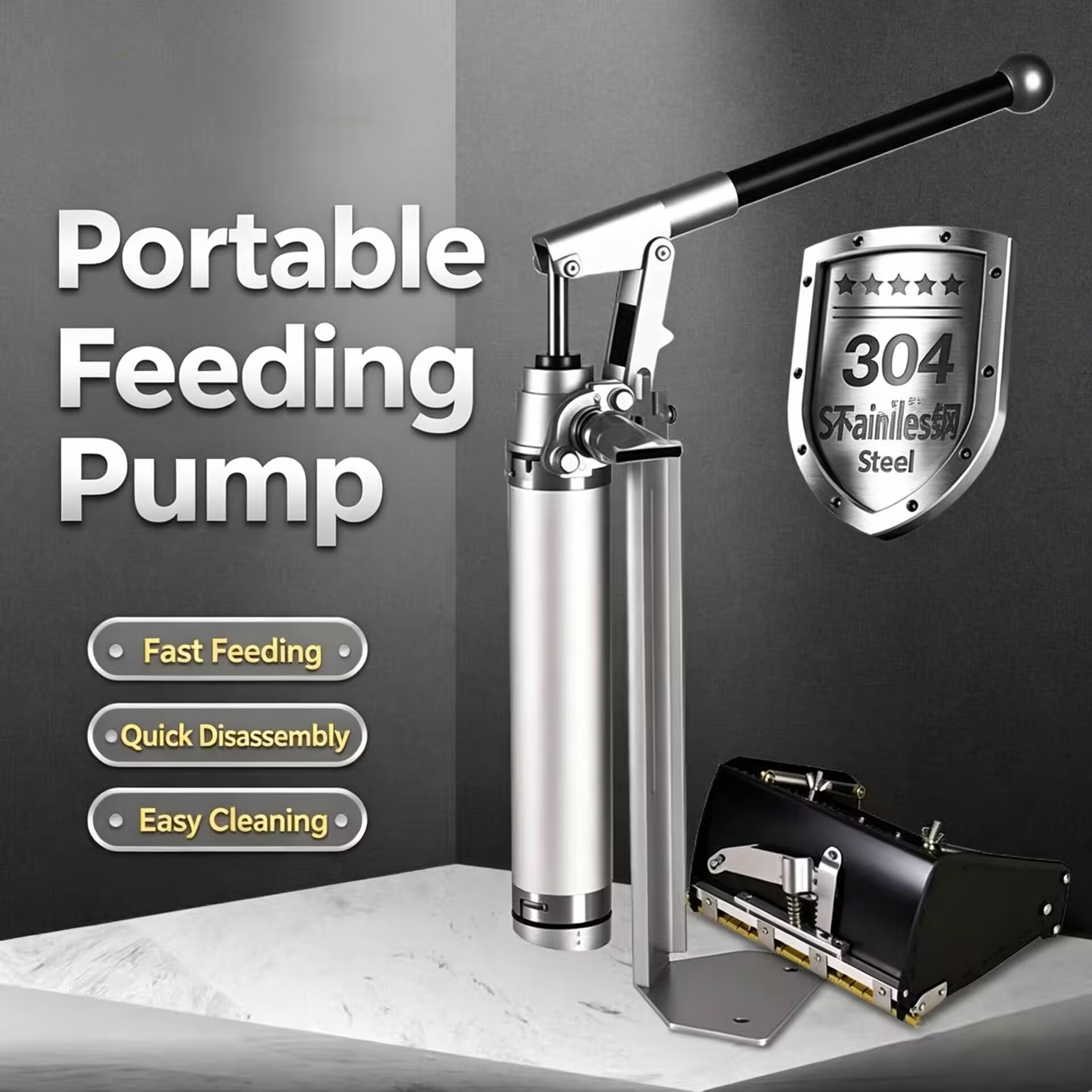 Stainless Steel Manual Feeding - đánh giá và giá Feeding