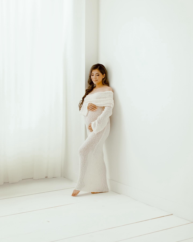 Maternity Photoshoot Dress Lon - đánh giá và giá Maternity Wear