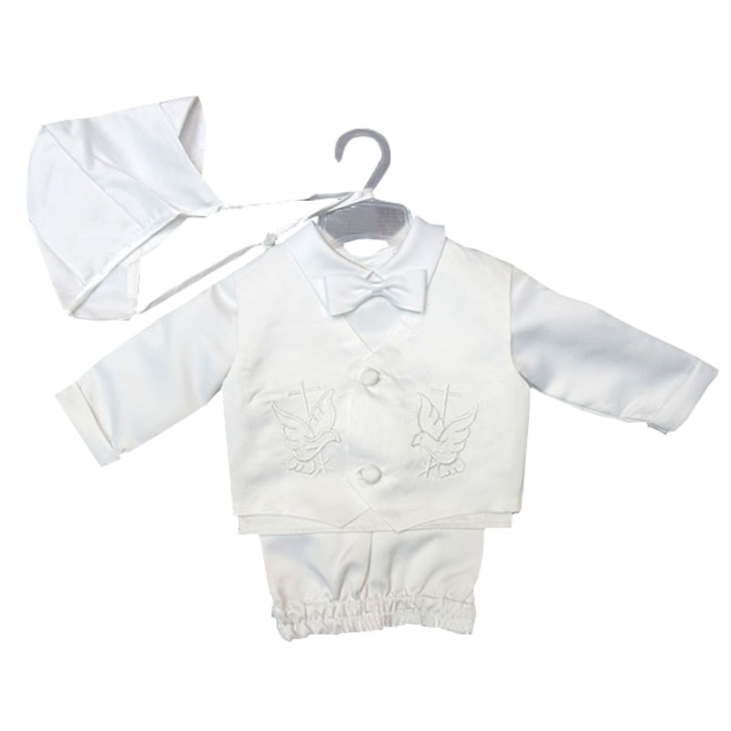 Bé Tập Đi Bé Trai Trắng Lễ Rửa - đánh giá và giá Baby Boy Suit Set Baptism