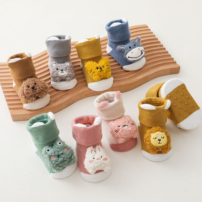 Sơ Sinh Bé Gái Bé Trai Hoạt Hì - đánh giá và giá Unisex Baby Socks Non Slip