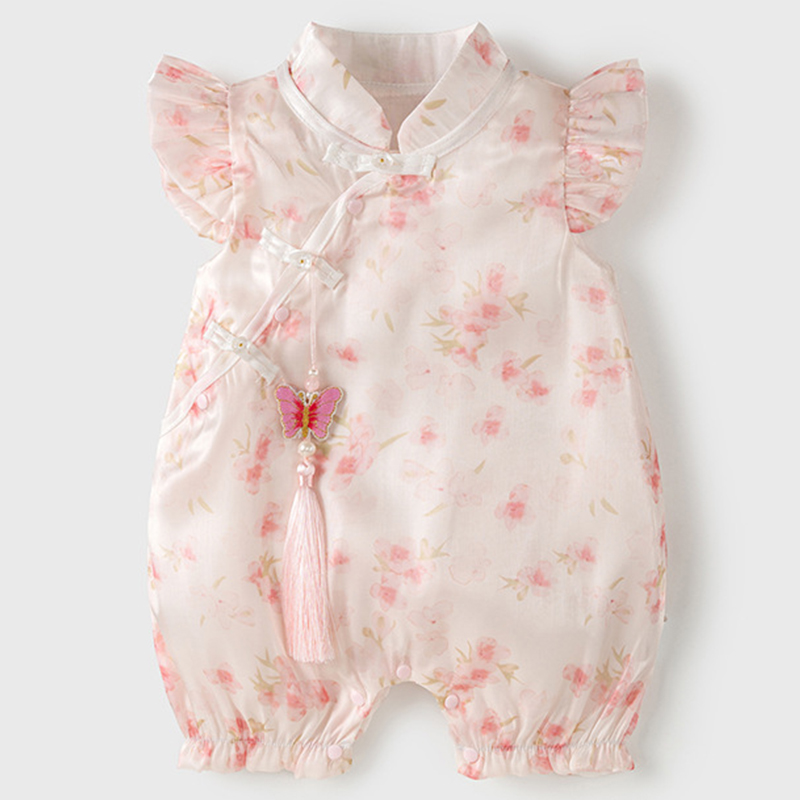 Summer Newborn Girls Clothes F - đánh giá và giá Newborn Baby Girl Romper Floral