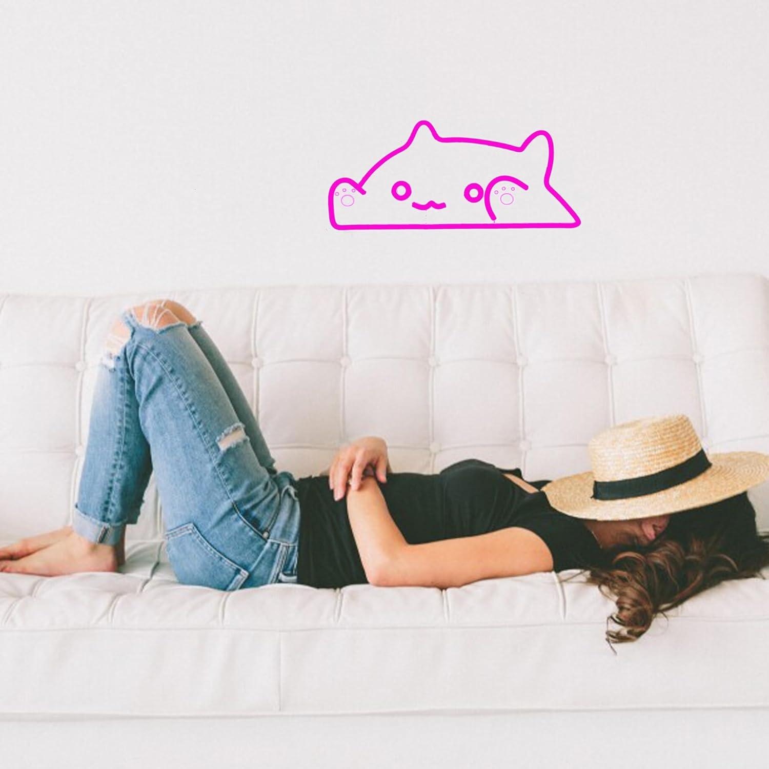 Cat Neon Sign Animal USB Dimma - đánh giá và giá Nursery