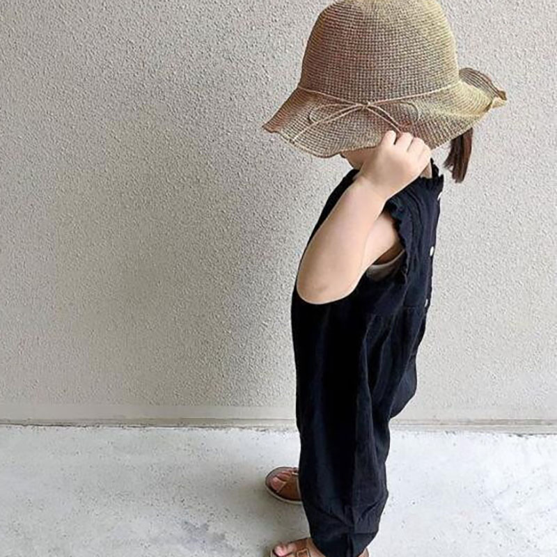 MILANCEL Mùa Hè Cho Bé Rompers - đánh giá và giá Baby Summer Linen Sleeveless Jumpsuit