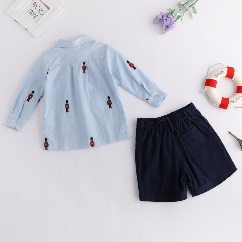 Bé Trai Tây Ban Nha Trang Phục - đánh giá và giá Baby Boy Suit Set Baptism