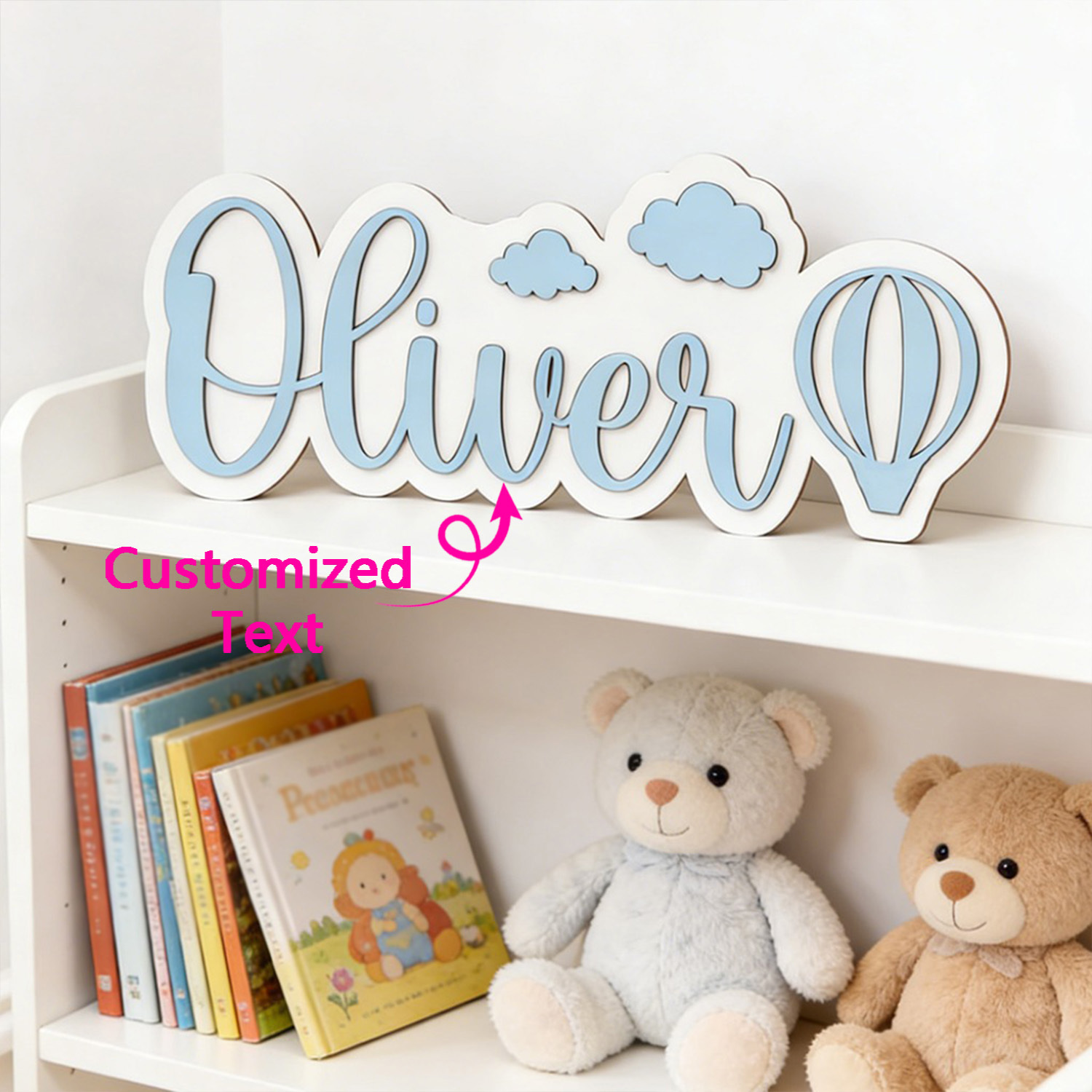 Personalized Hot Air Balloon & - đánh giá và giá Nursery