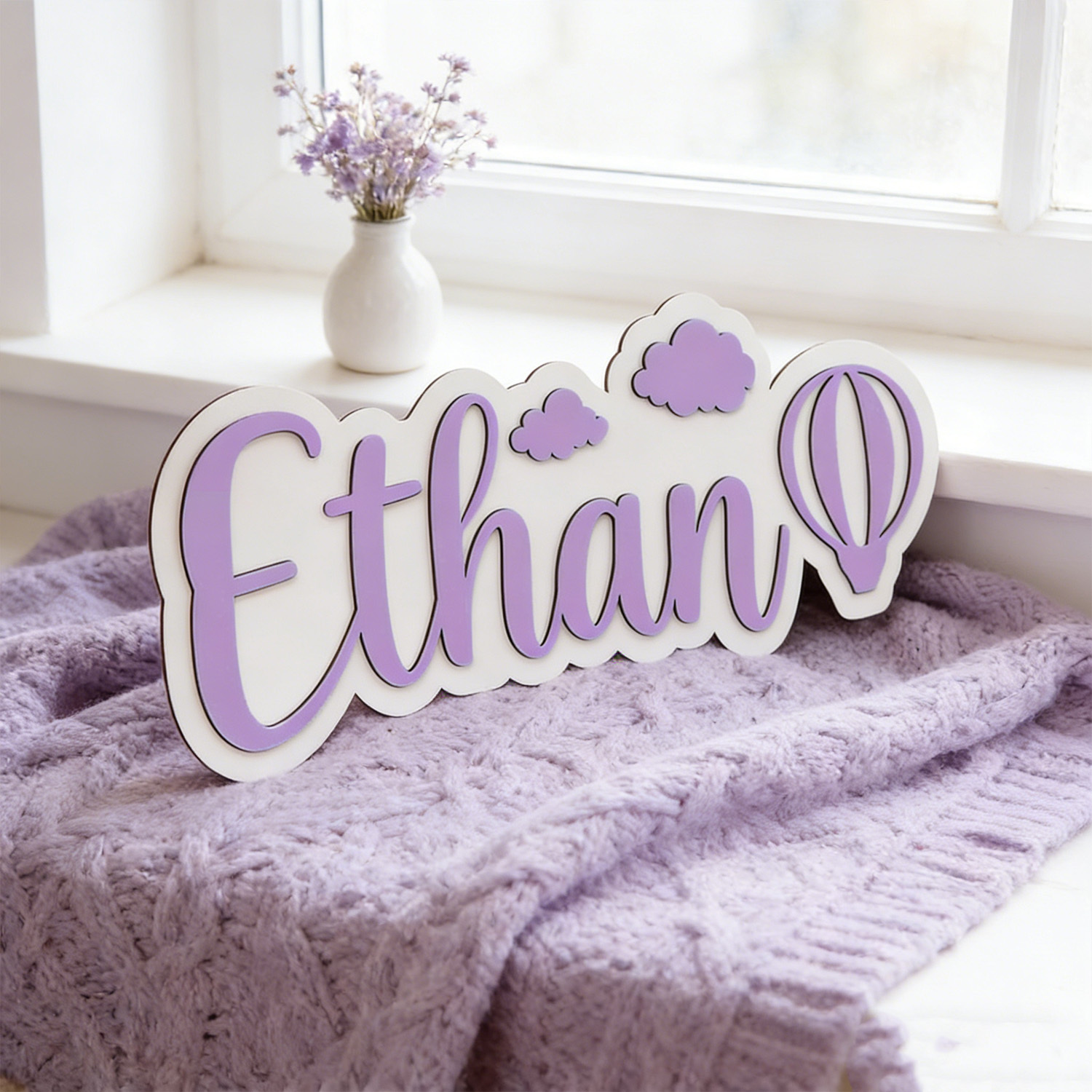 Personalized Hot Air Balloon & - đánh giá và giá Nursery