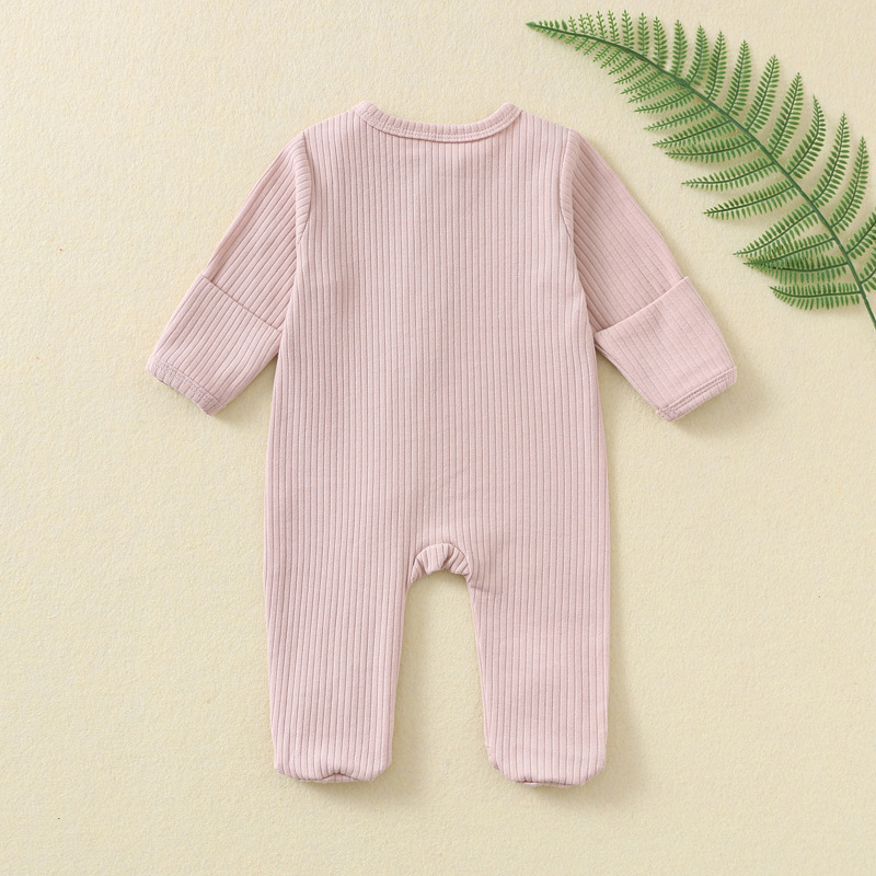 Baby Onesie Autumn and Winter  - đánh giá và giá Cotton Baby Onesies Zipper