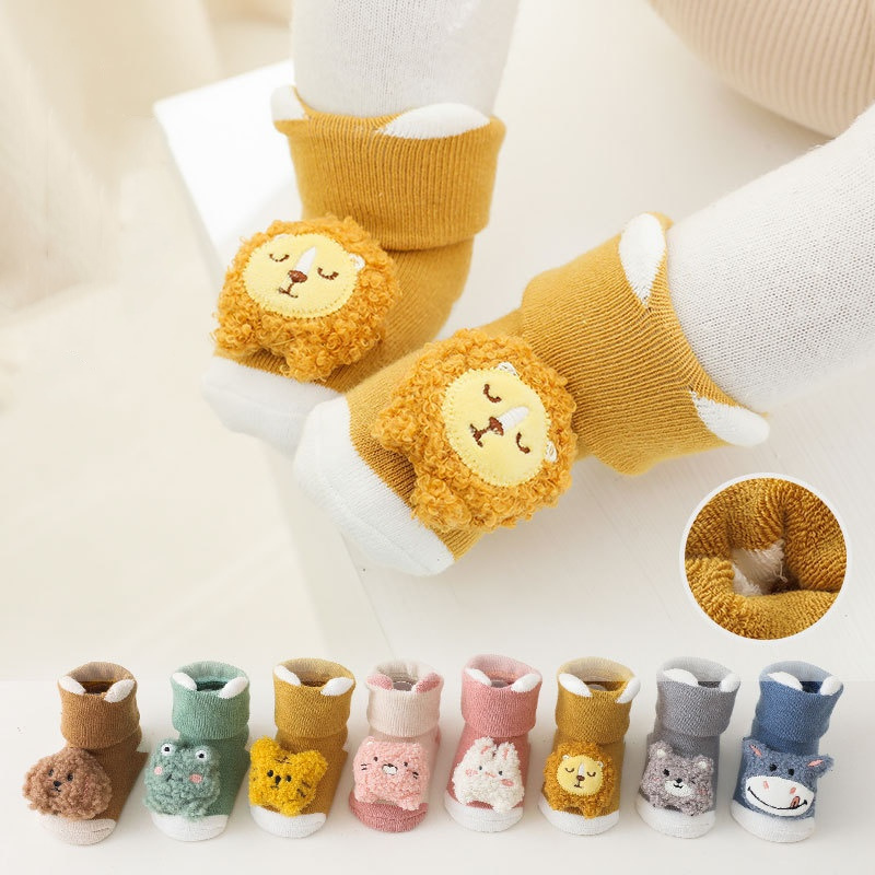 0-3Years Newborn Baby Girl Boy - đánh giá và giá Unisex Baby Socks Non Slip