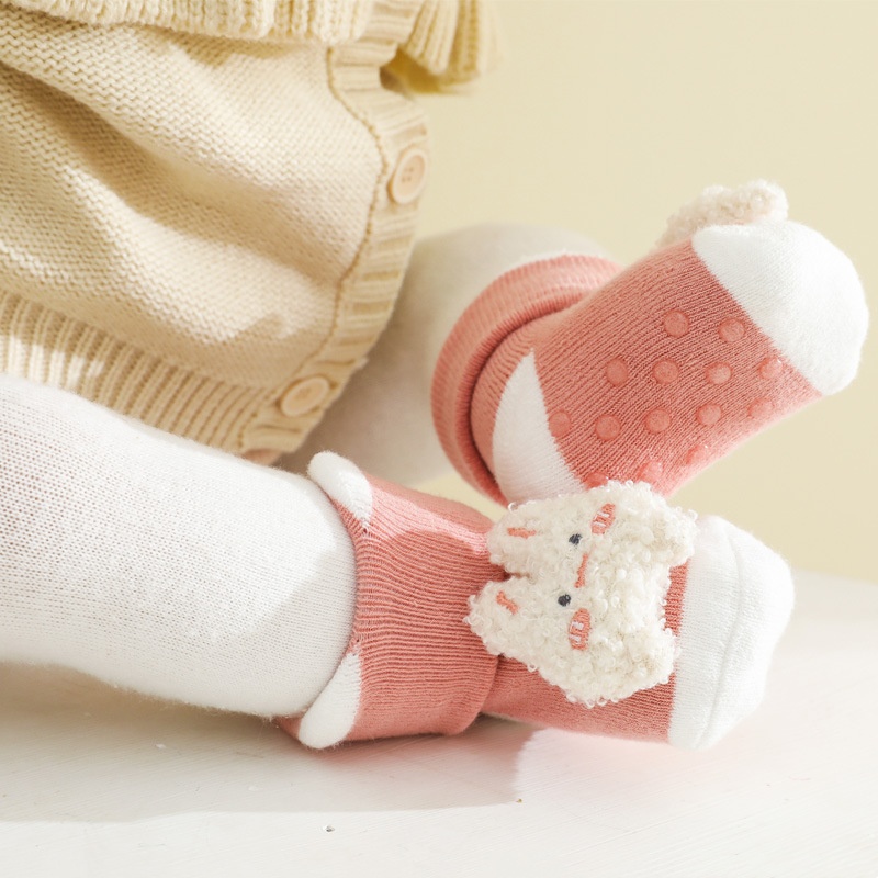 0-3Years Newborn Baby Girl Boy - đánh giá và giá Unisex Baby Socks Non Slip