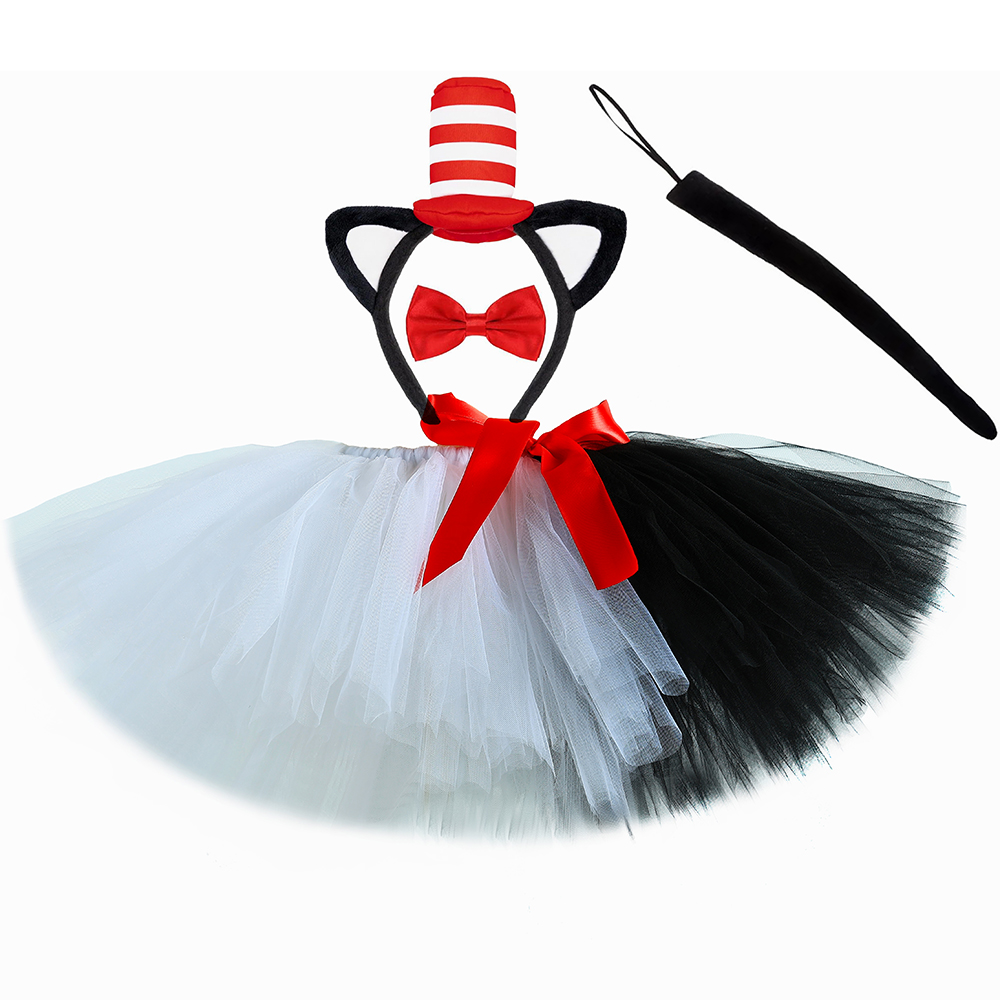 Black & White Girls Tutu Skirt - đánh giá và giá Toddler Girl Tulle Party Dress