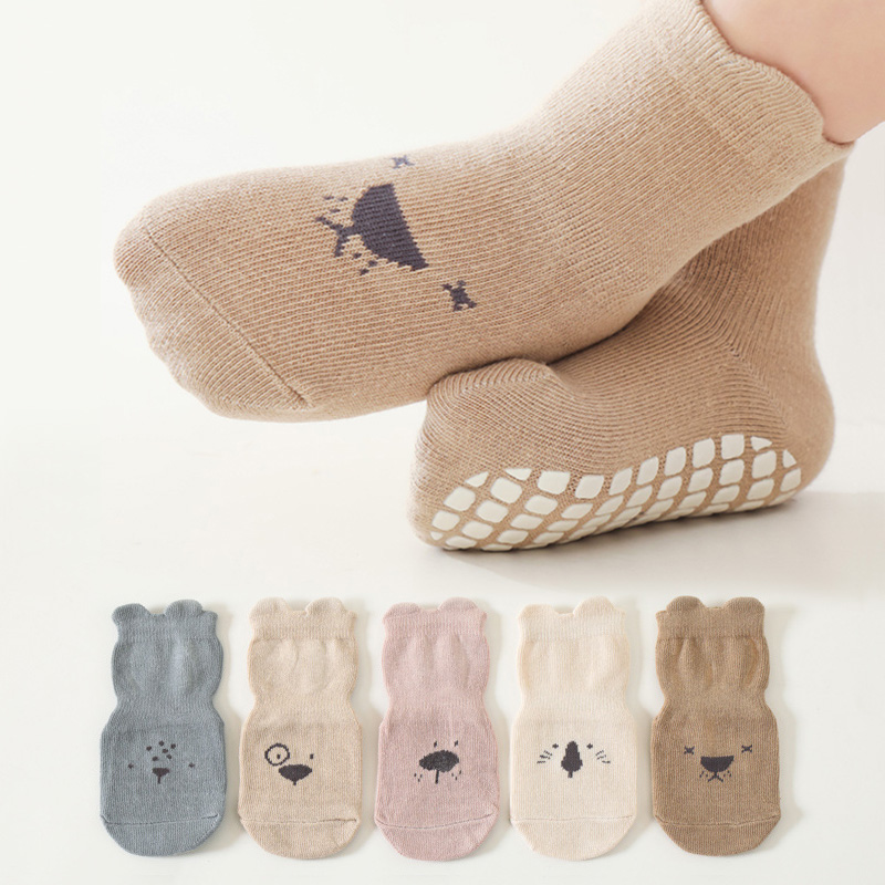 3/5 Pairs Baby Adorable Animal - đánh giá và giá Unisex Baby Socks Non Slip
