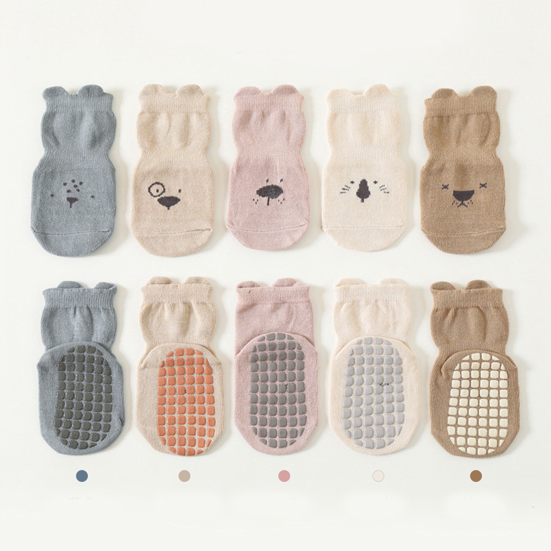 3/5 Pairs Baby Adorable Animal - đánh giá và giá Unisex Baby Socks Non Slip